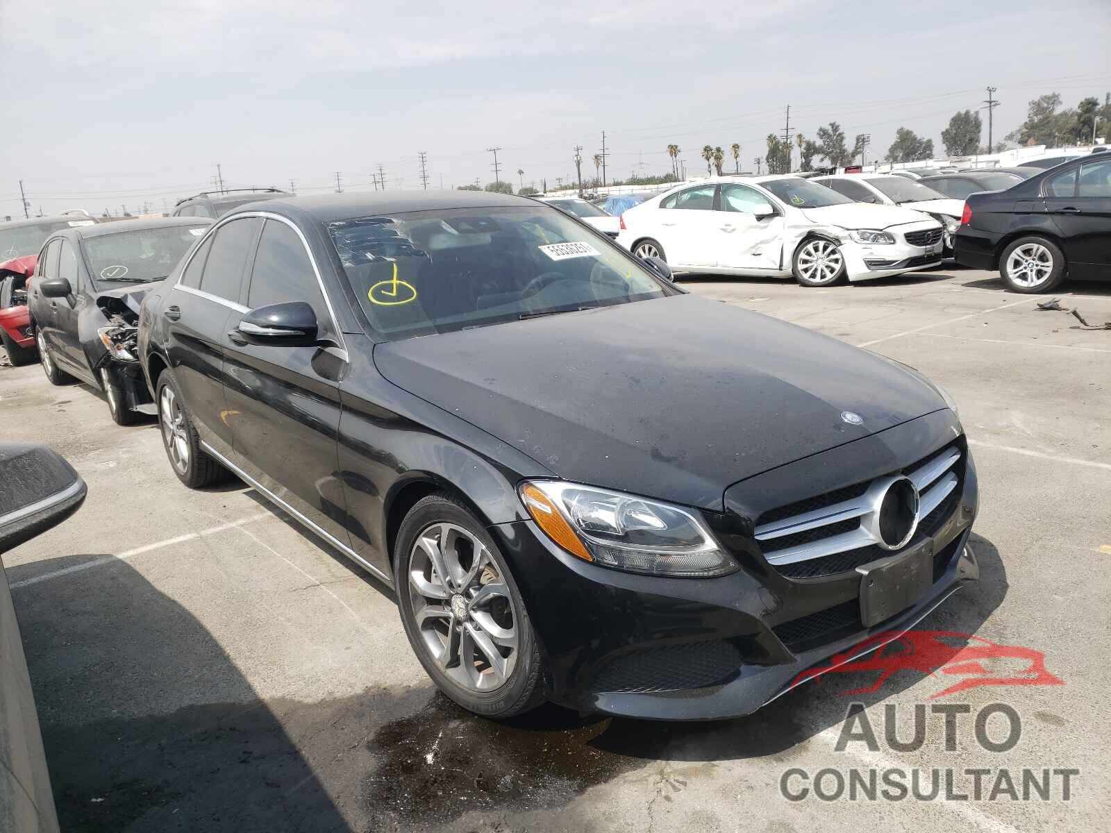 MERCEDES-BENZ C-CLASS 2016 - 55SWF4KB1GU135271
