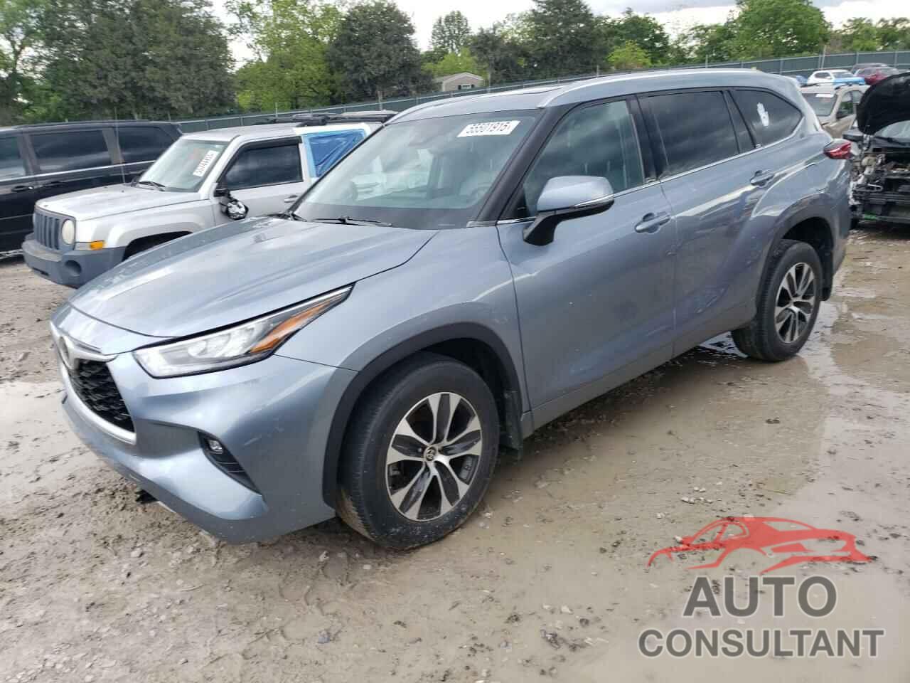 TOYOTA HIGHLANDER 2020 - 5TDGZRBH3LS024631