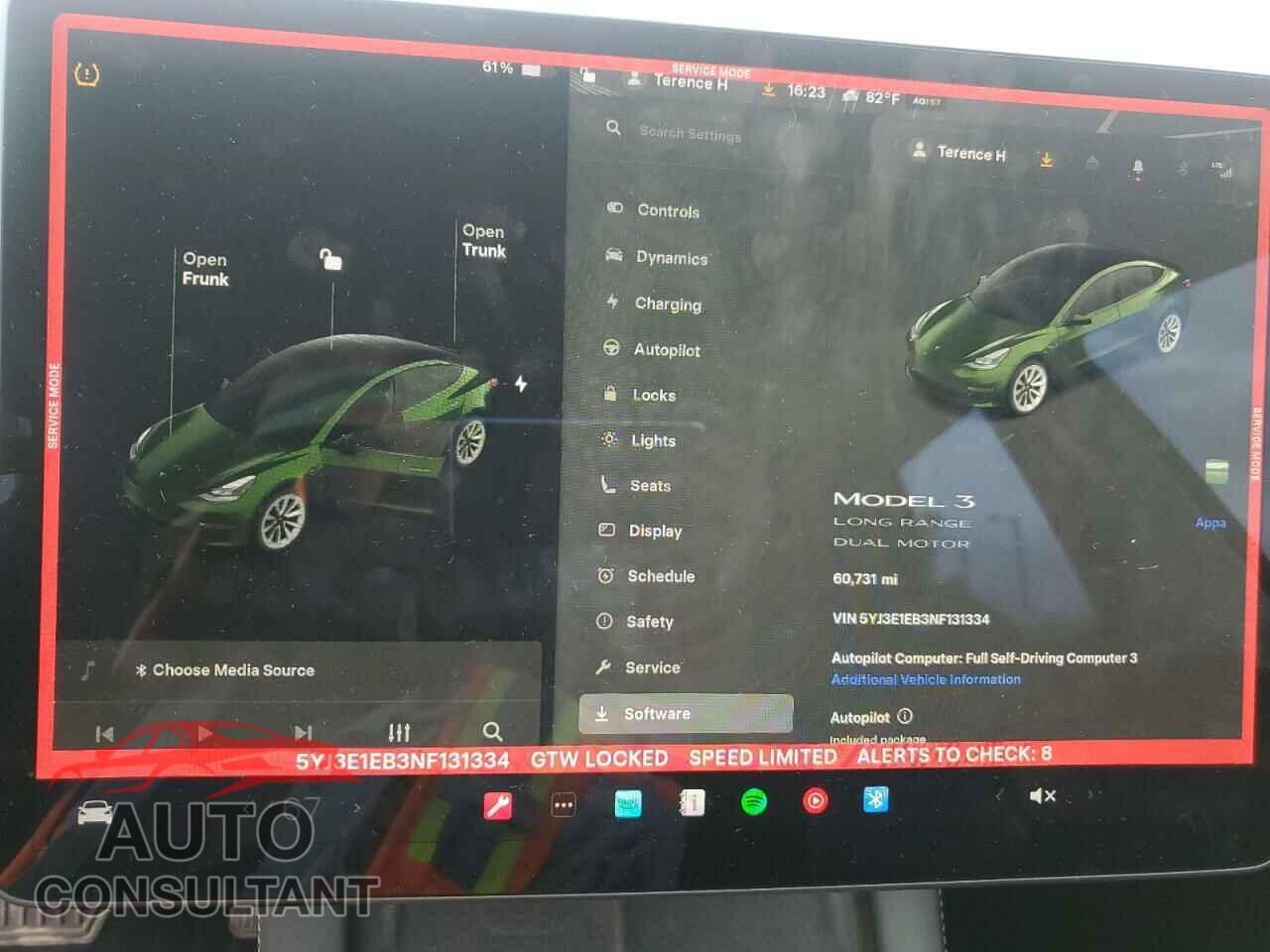 TESLA MODEL 3 2022 - 5YJ3E1EB3NF131334