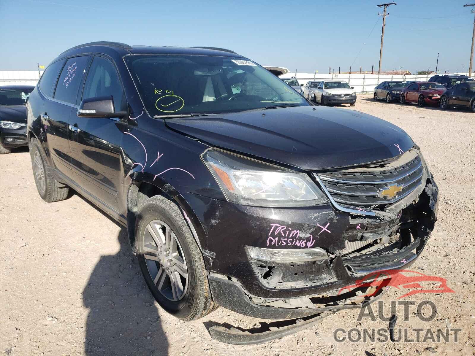 CHEVROLET TRAVERSE 2016 - 1GNKVHKD9GJ197416