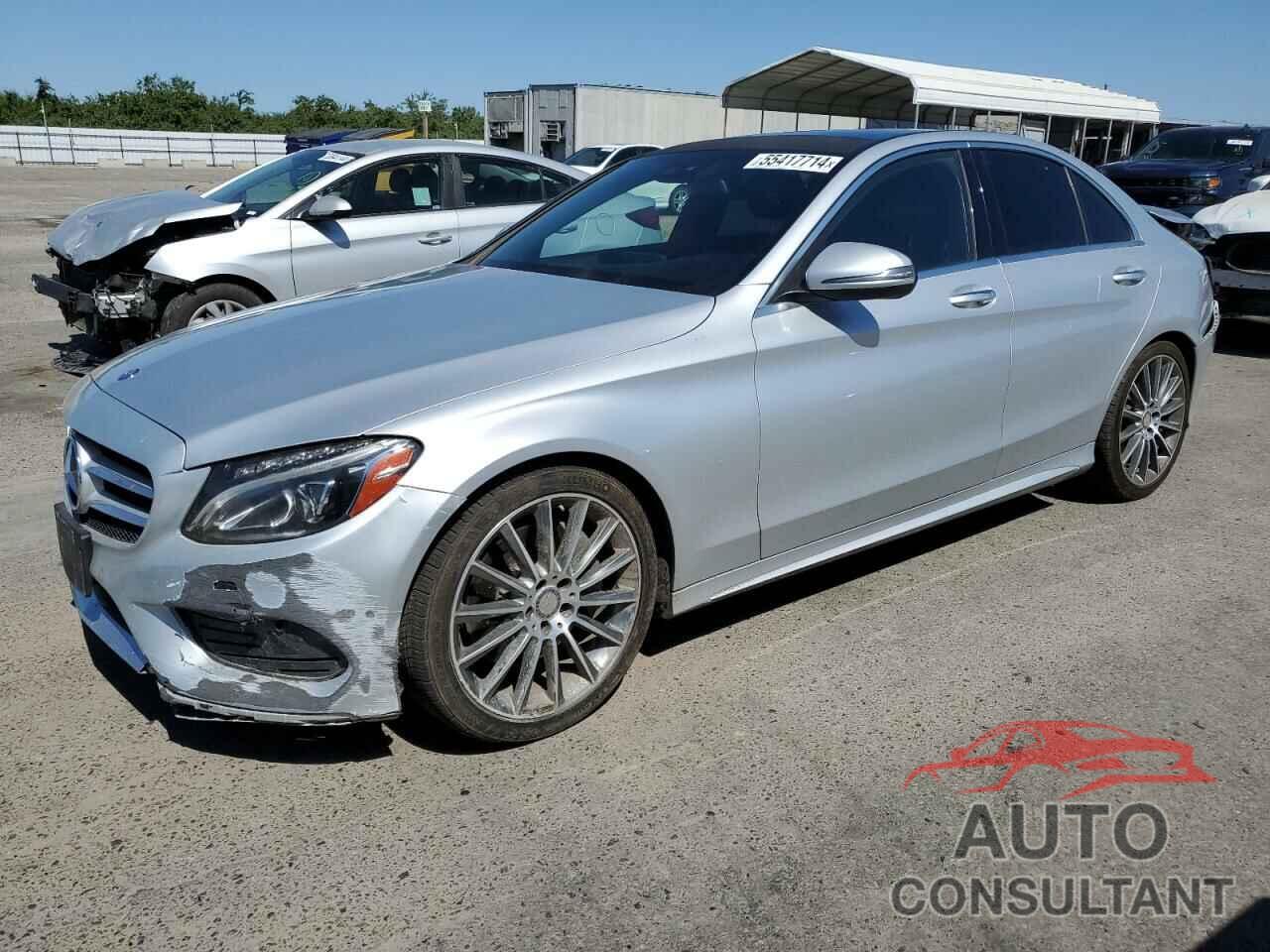 MERCEDES-BENZ C-CLASS 2016 - 55SWF4JB6GU122534