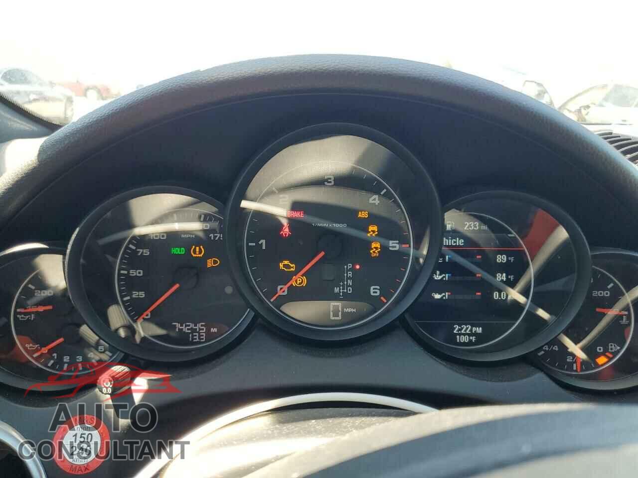 PORSCHE CAYENNE 2013 - WP1AF2A26DLA42304