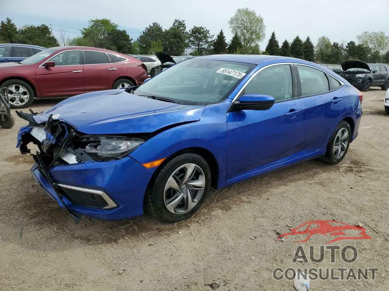 HONDA CIVIC 2020 - 2HGFC2F6XLH602396