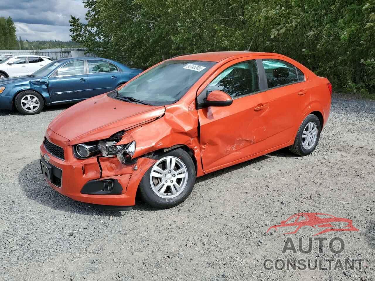CHEVROLET SONIC 2012 - 1G1JD5SB3C4231033