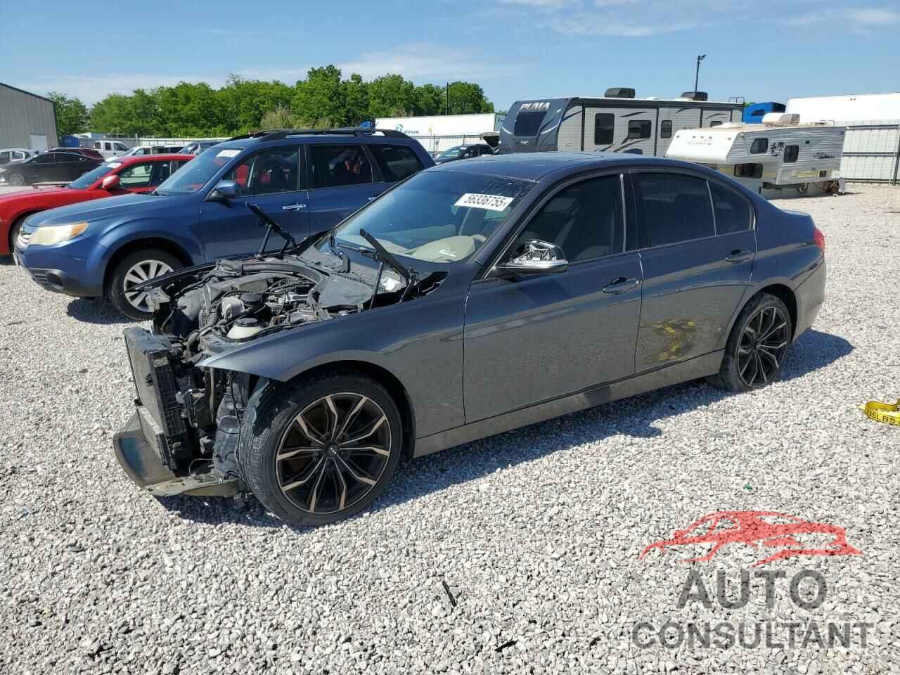 BMW 3 SERIES 2012 - WBA3A5C5XCF258197