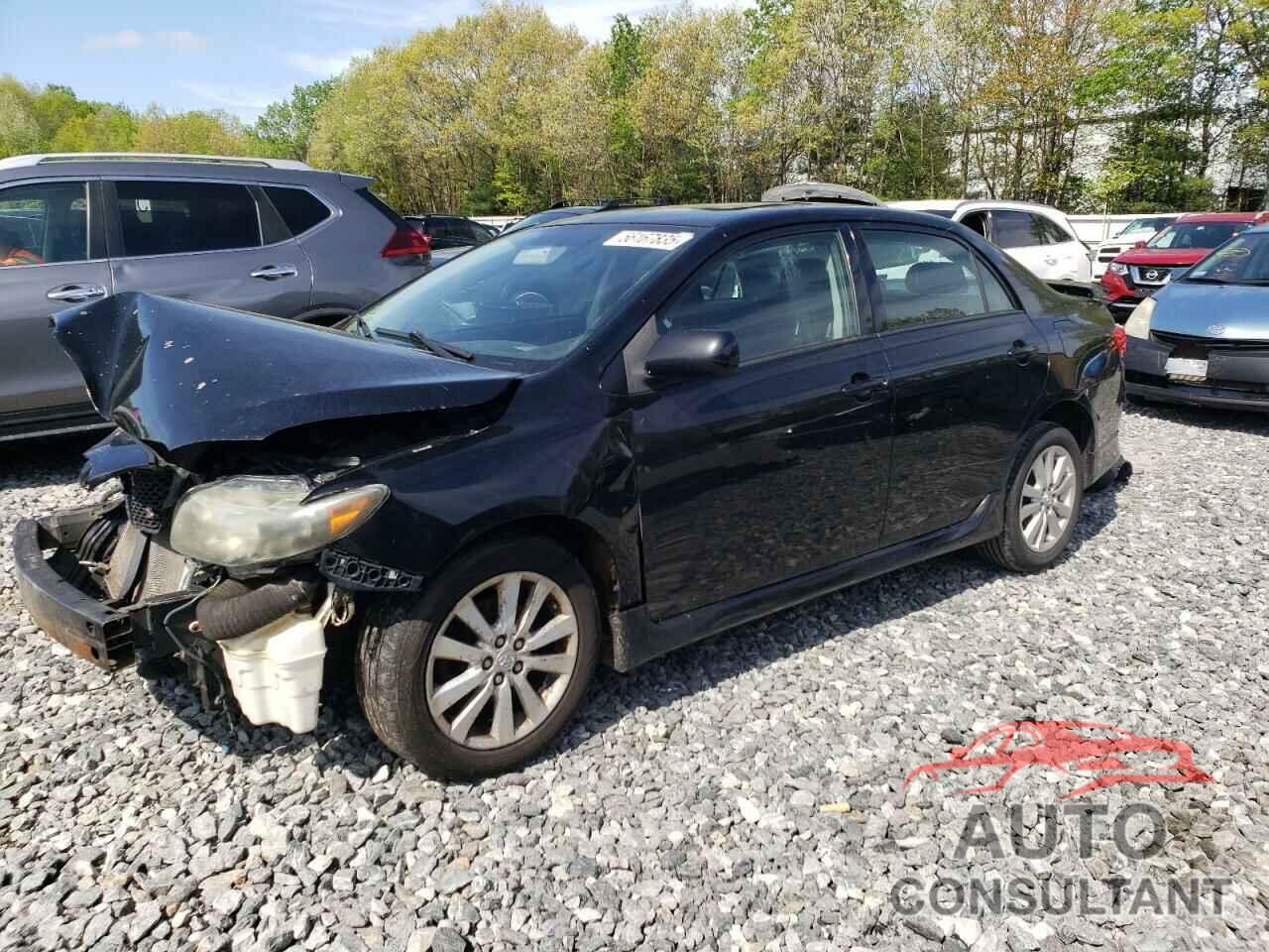 TOYOTA COROLLA 2009 - 2T1BU40E49C120631