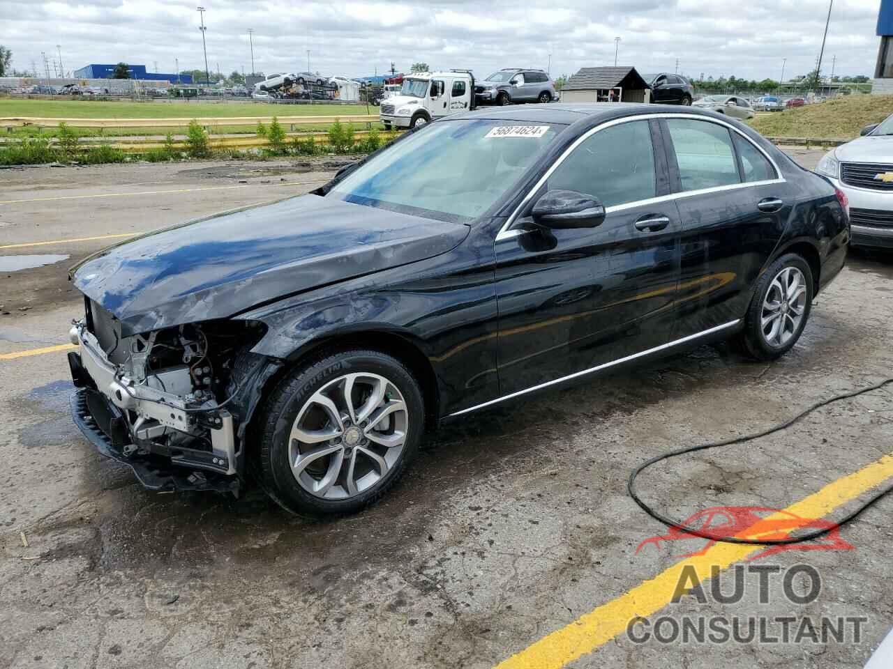 MERCEDES-BENZ C-CLASS 2017 - 55SWF4KB4HU183235