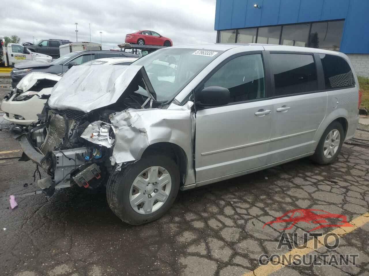 DODGE CARAVAN 2012 - 2C4RDGBG9CR283636