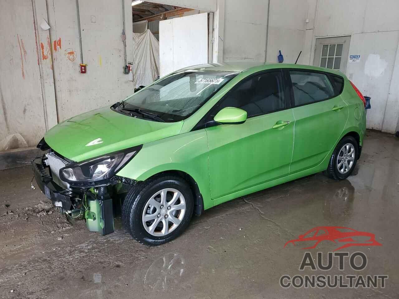 HYUNDAI ACCENT 2013 - KMHCT5AE4DU084720