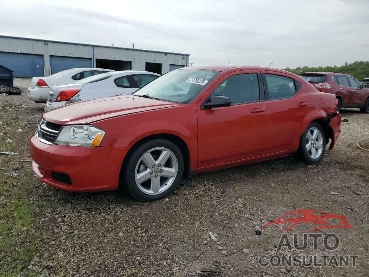 DODGE AVENGER 2013 - 1C3CDZAB4DN533455
