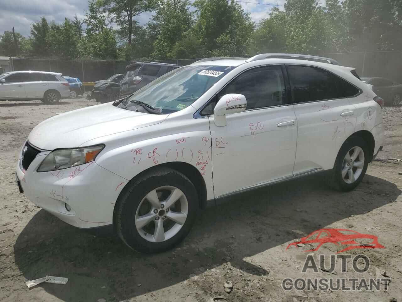 LEXUS RX350 2011 - 2T2BK1BA1BC116360