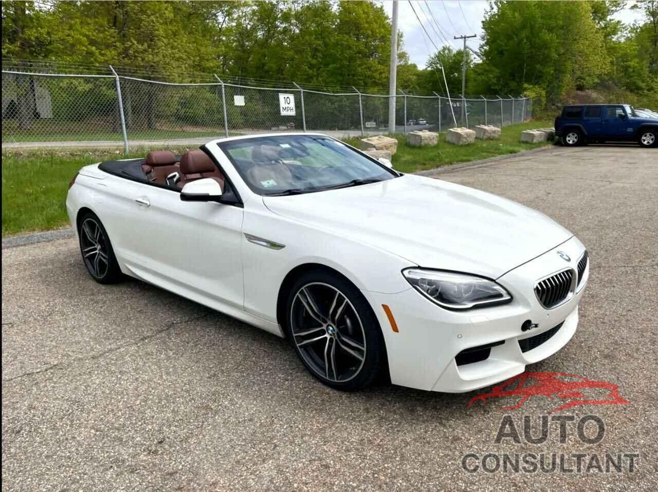 BMW 6 SERIES 2018 - WBA6F3C50JD994XXX
