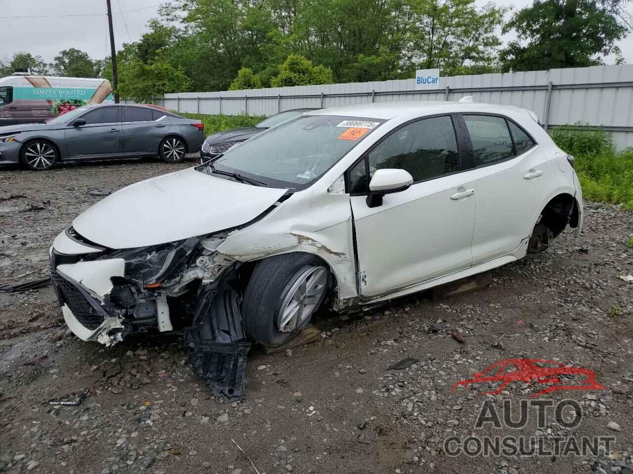 TOYOTA COROLLA 2019 - JTNK4RBEXK3014446