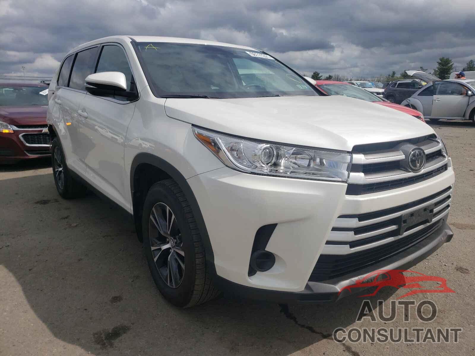 TOYOTA HIGHLANDER 2019 - 5TDBZRFH8KS741058