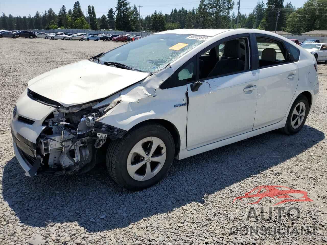 TOYOTA PRIUS 2012 - JTDKN3DU2C5460762