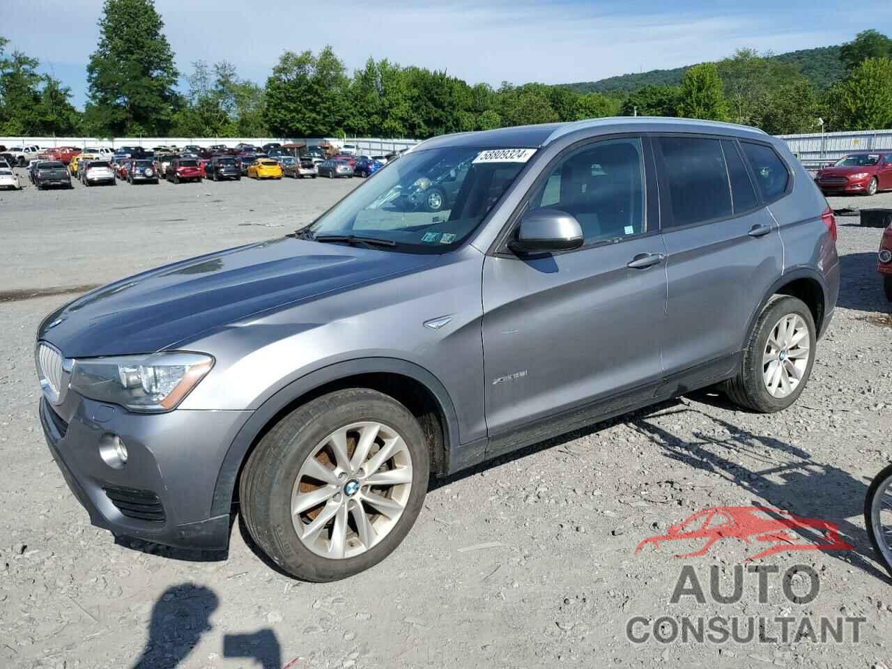 BMW X3 2016 - 5UXWX9C56G0D88932