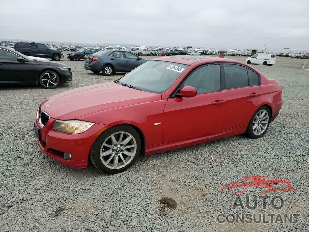 BMW 3 SERIES 2009 - WBAPH57559NL76650