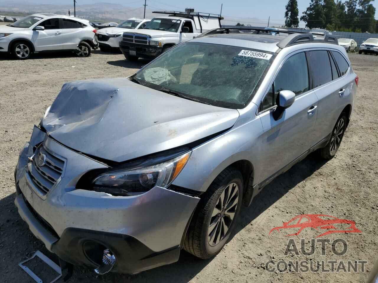 SUBARU OUTBACK 2017 - 4S4BSAKC9H3420068