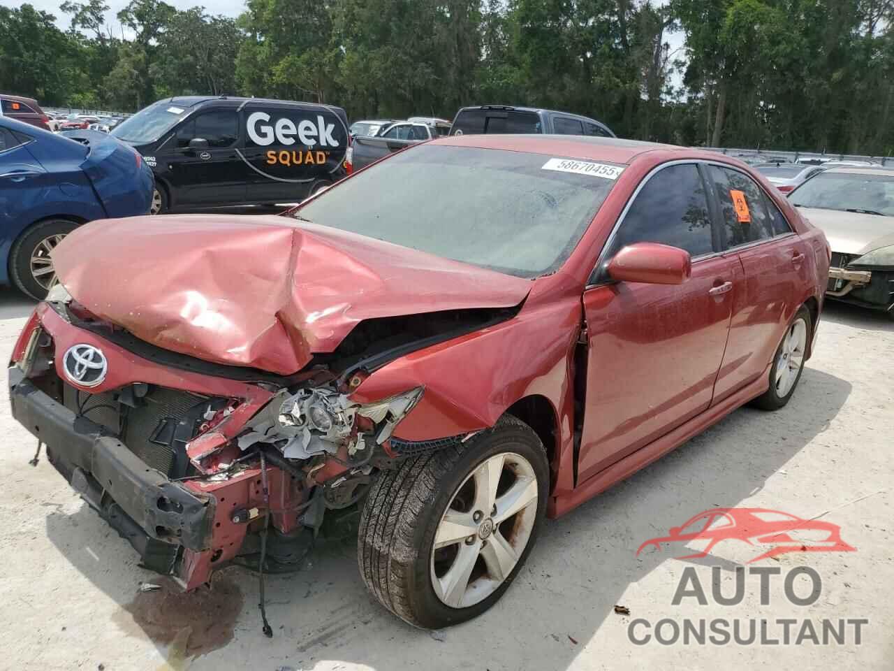 TOYOTA CAMRY 2011 - 4T1BF3EK3BU740457