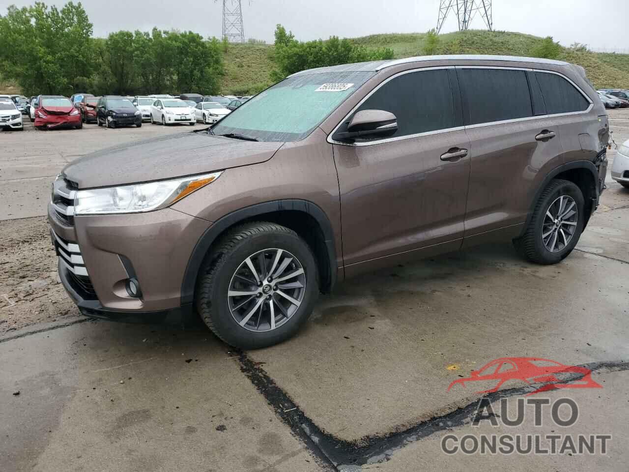 TOYOTA HIGHLANDER 2017 - 5TDJZRFH4HS398415
