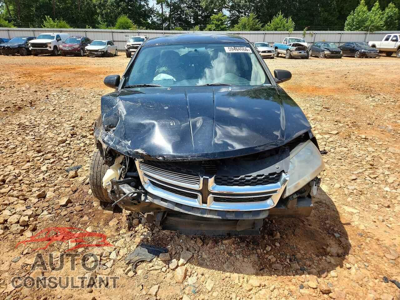 DODGE AVENGER 2012 - 1C3CDZCB7CN157314