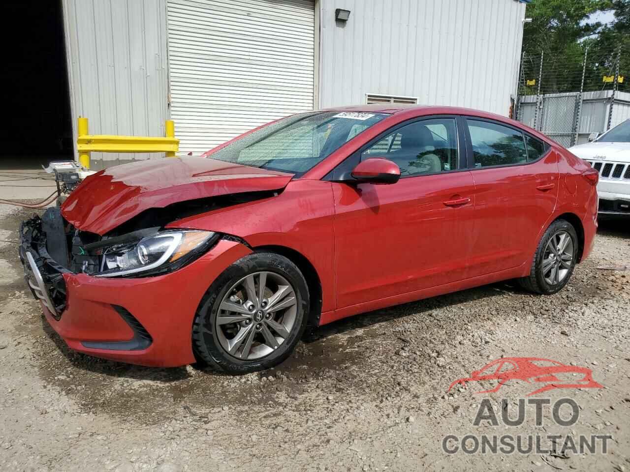 HYUNDAI ELANTRA 2018 - 5NPD84LFXJH255986