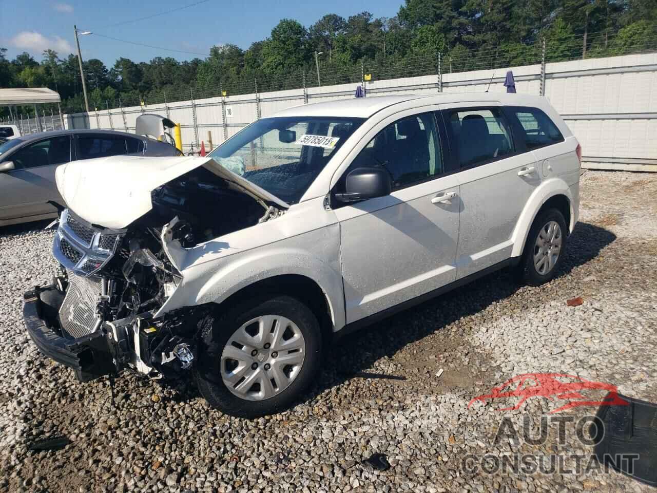 DODGE JOURNEY 2014 - 3C4PDCAB4ET308402