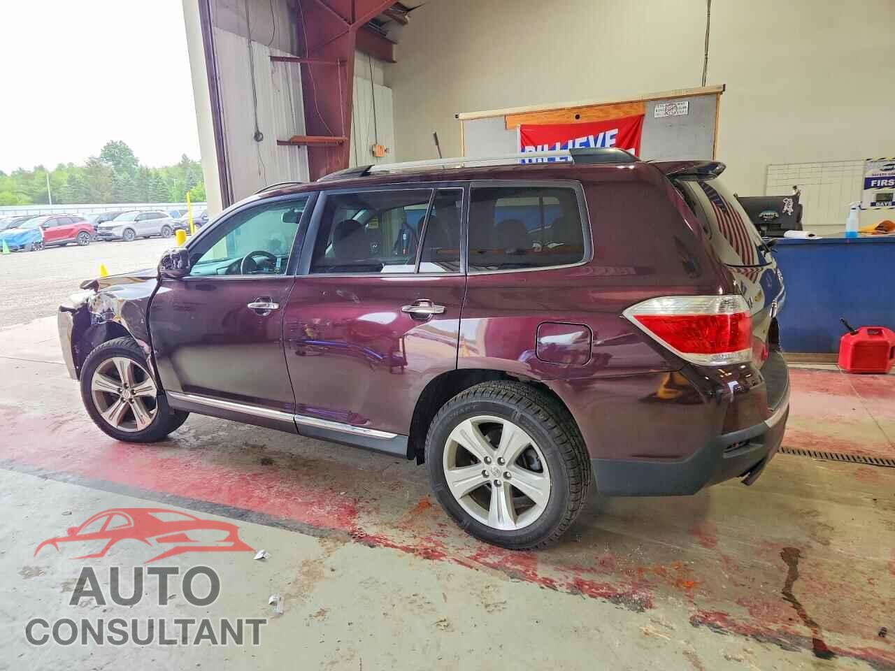 TOYOTA HIGHLANDER 2012 - 5TDDK3EH2CS158904