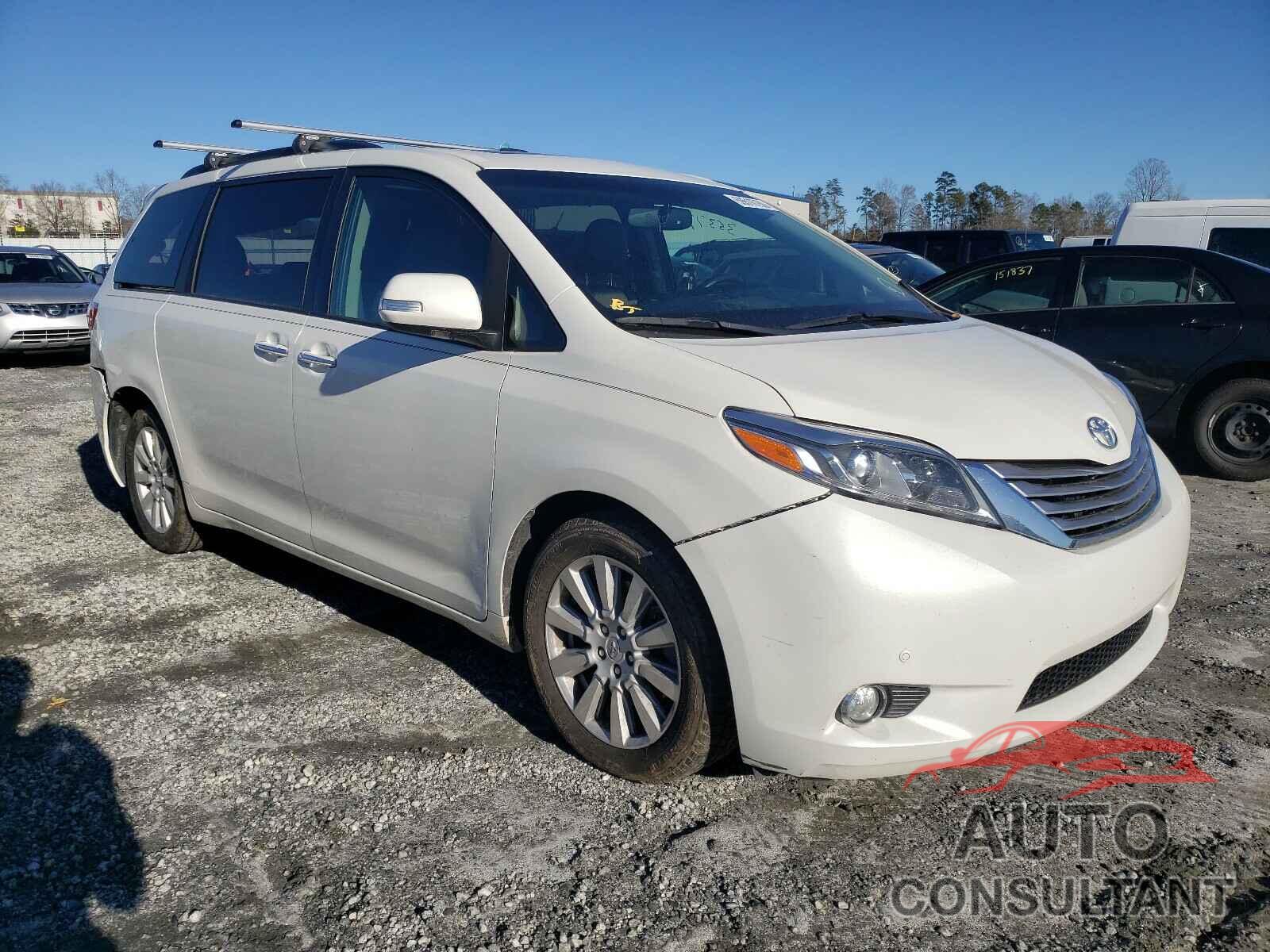 TOYOTA SIENNA 2017 - 5TDYZ3DC6HS884260