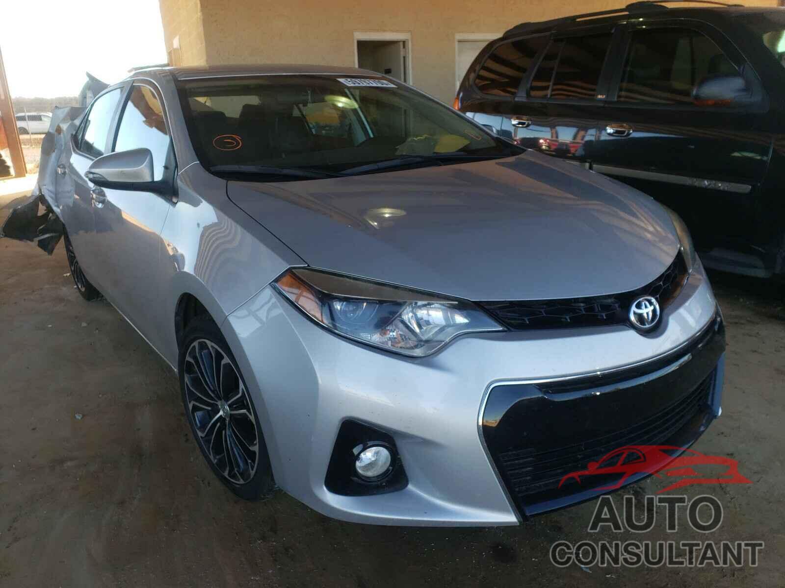 TOYOTA COROLLA 2016 - 2T1BURHE5GC578791