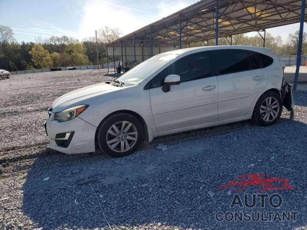 SUBARU IMPREZA 2016 - JF1GPAB6XG8343854