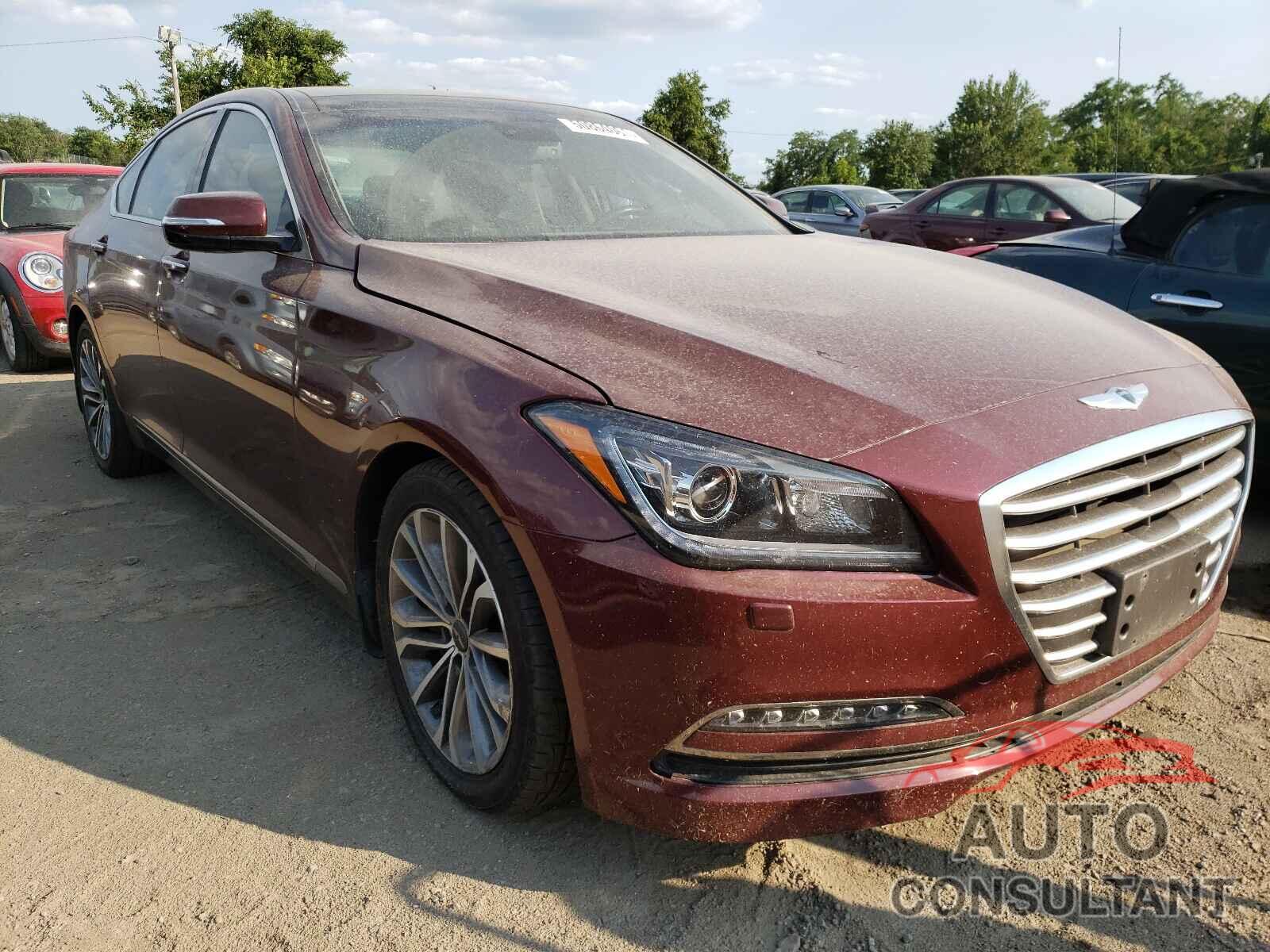 HYUNDAI GENESIS 2016 - KMHGN4JE8GU143035