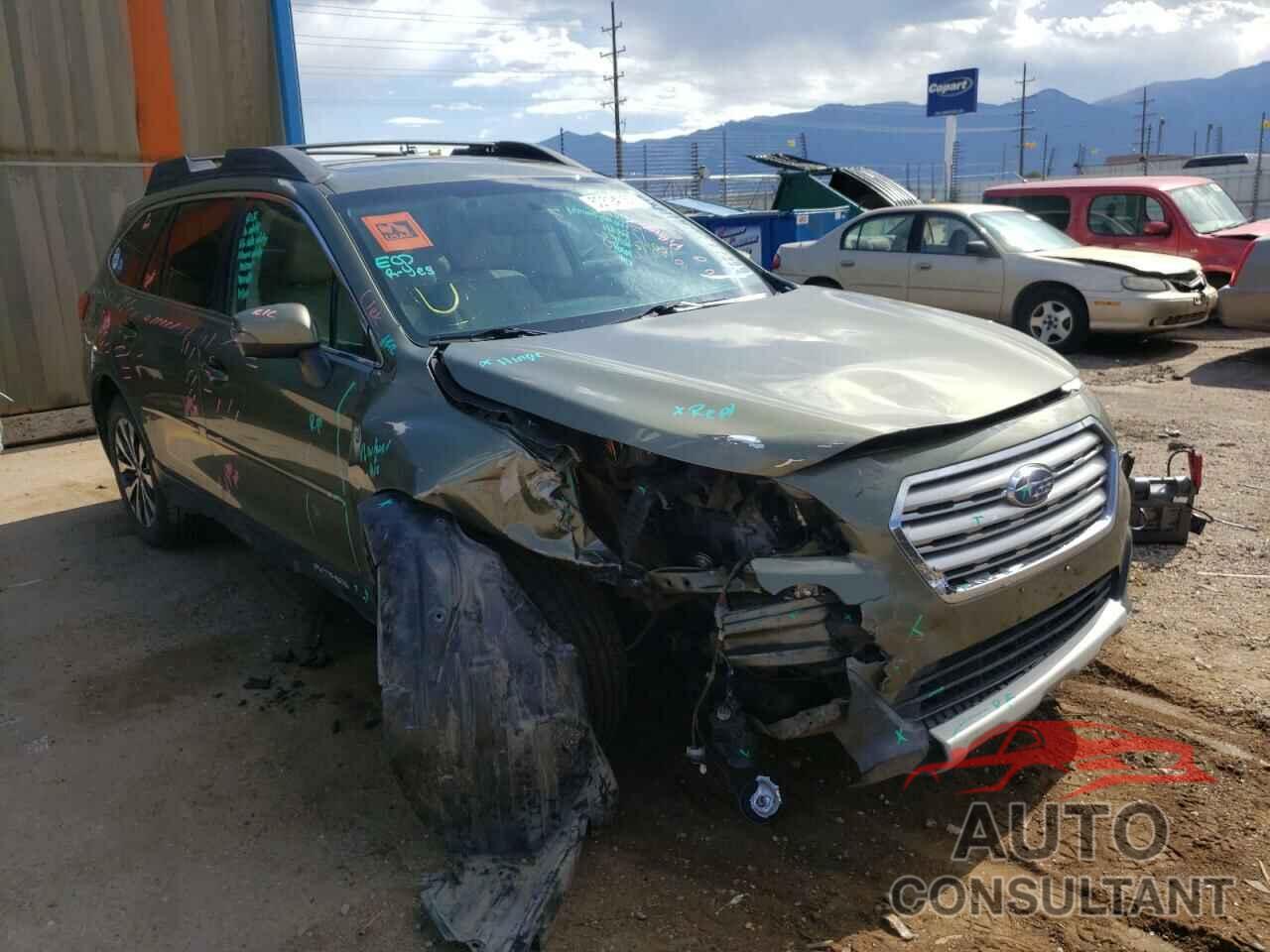 SUBARU OUTBACK 2016 - 4S4BSBNC7G3302374