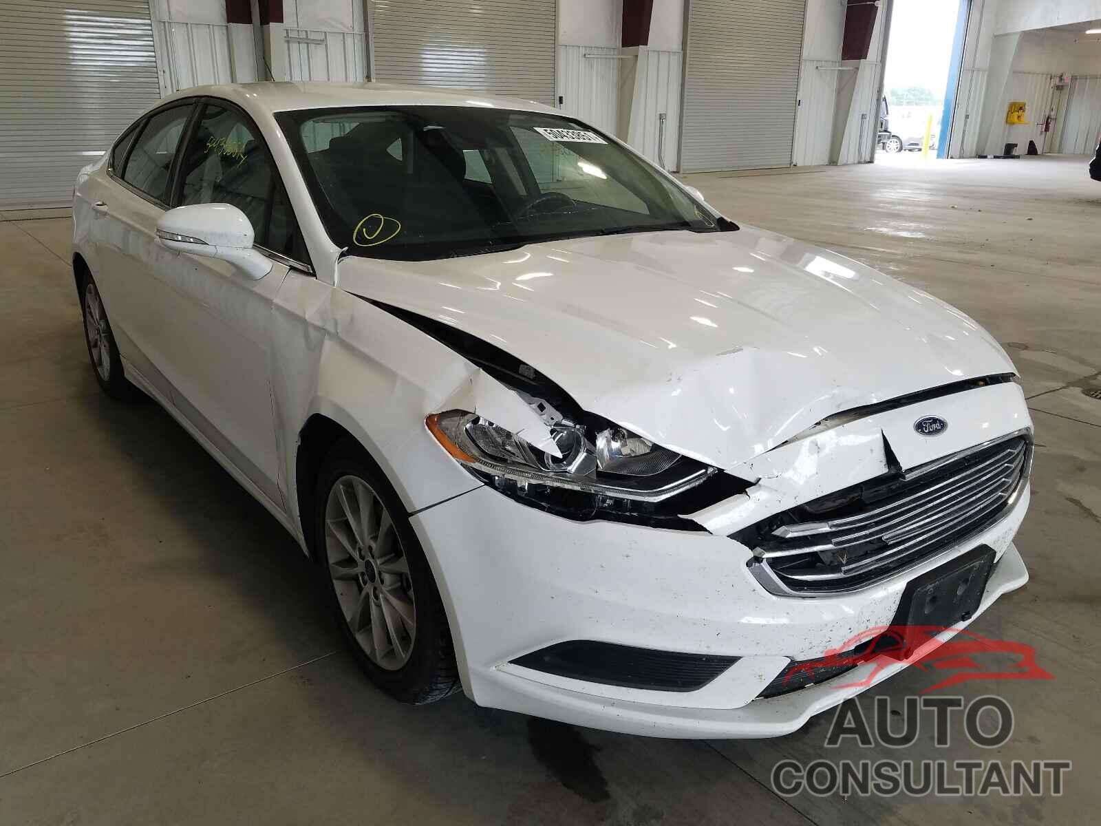 FORD FUSION 2017 - 3FA6P0H73HR370450