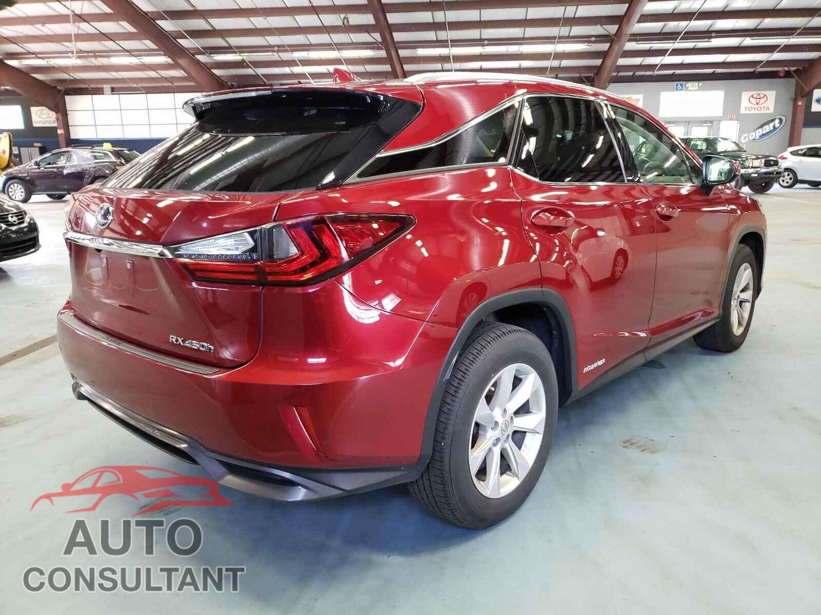 LEXUS RX450 2016 - 2T2BGMCA2GC001663