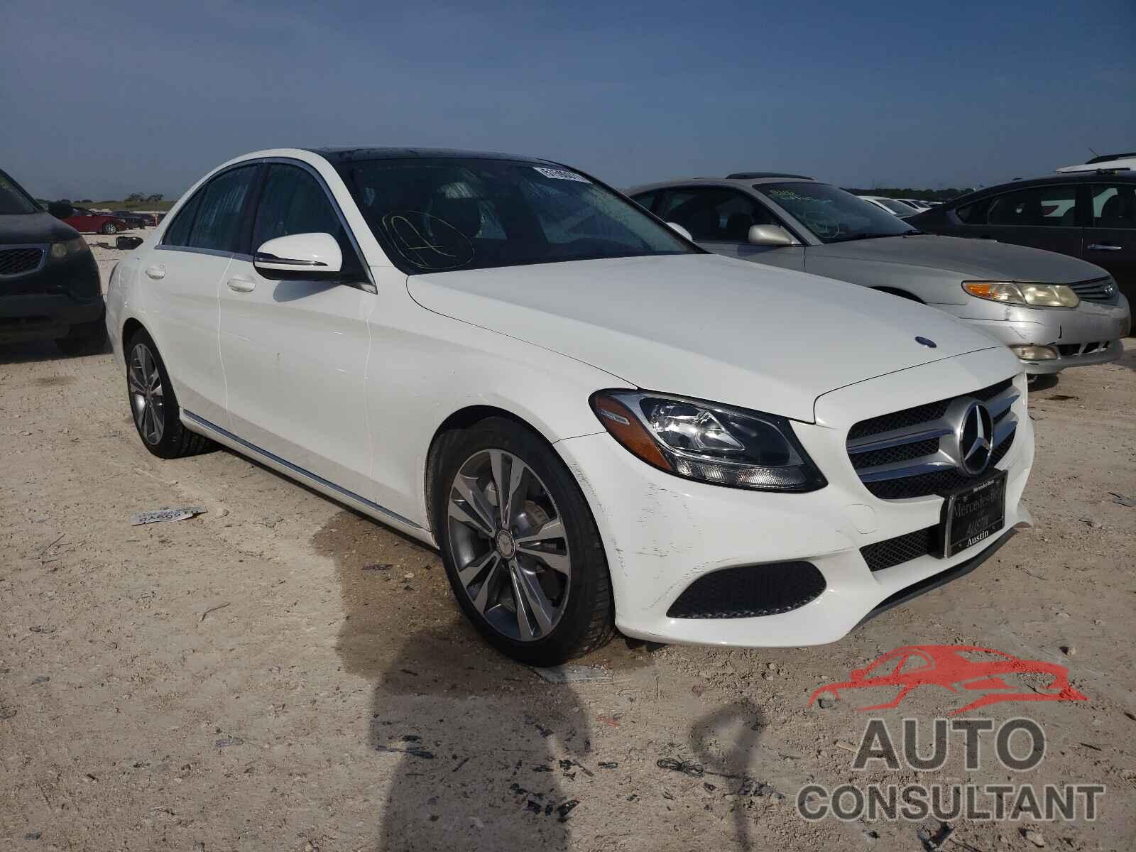 MERCEDES-BENZ C-CLASS 2017 - WDDWF4JB4HR255389