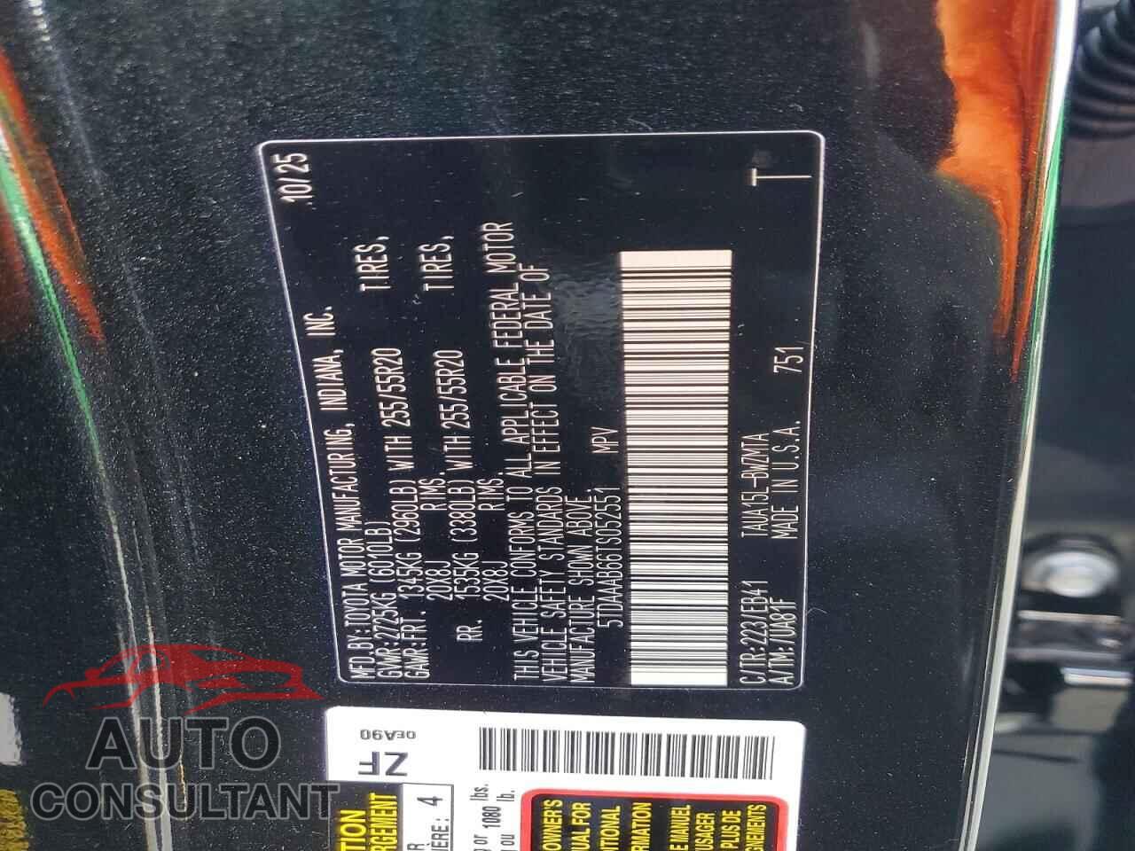 LEXUS UNKNOWN 2026 - 5TDAAAB66TS052551
