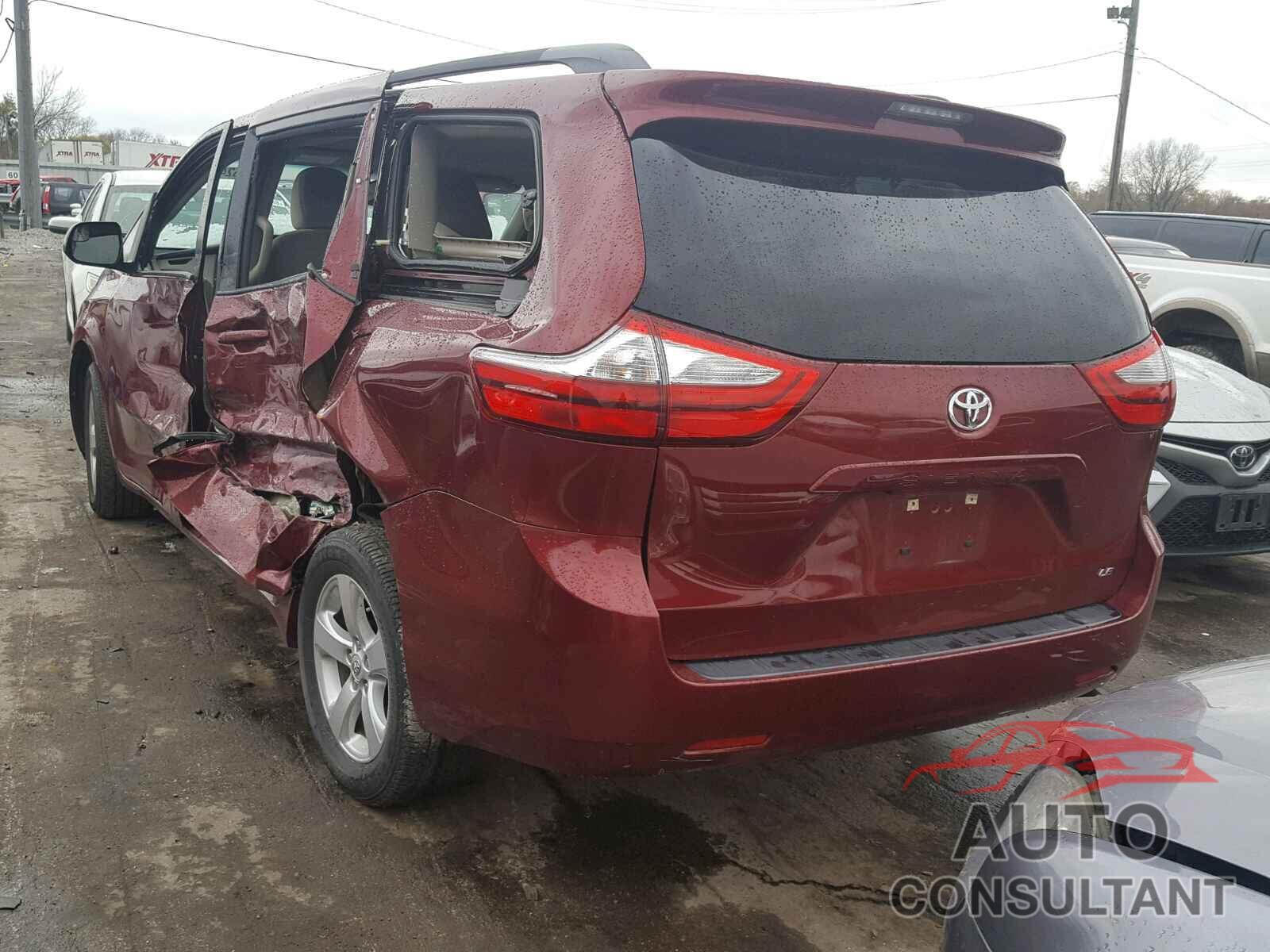 TOYOTA SIENNA LE 2015 - 5TDKK3DC0FS615551