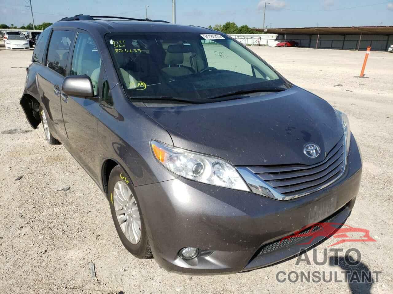 TOYOTA SIENNA 2017 - 5TDYZ3DC5HS826639