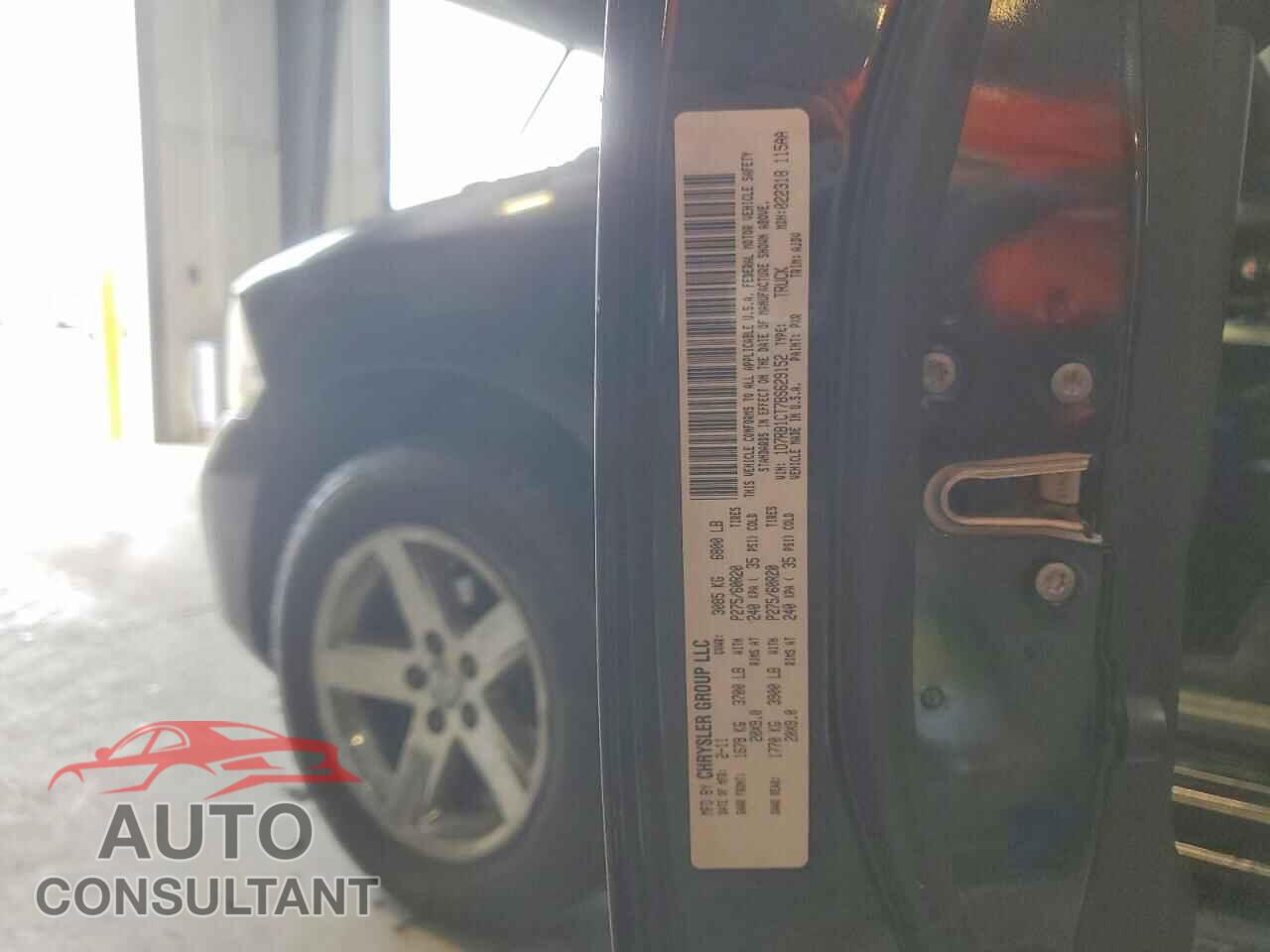 DODGE RAM 1500 2011 - 1D7RB1CT7BS629152