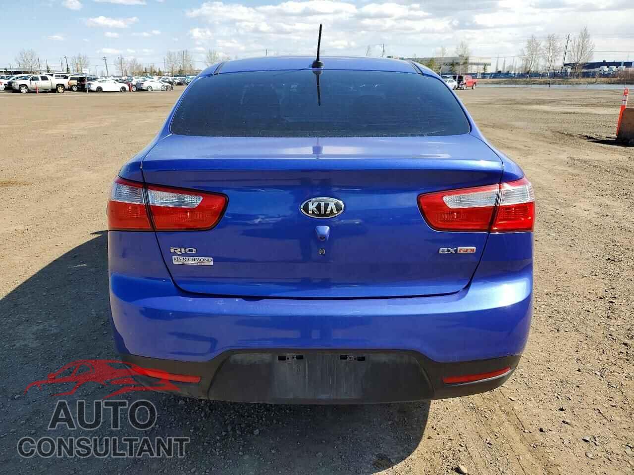 KIA RIO 2013 - KNADN4A35D6251843