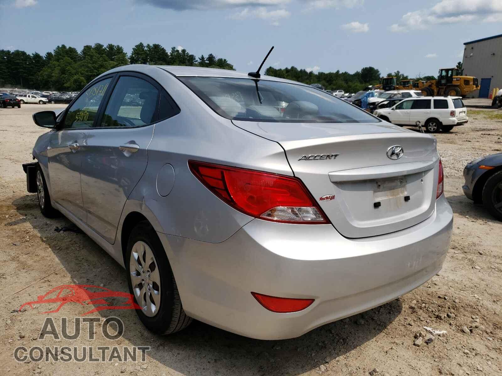HYUNDAI ACCENT 2016 - KMHCT4AEXGU028750