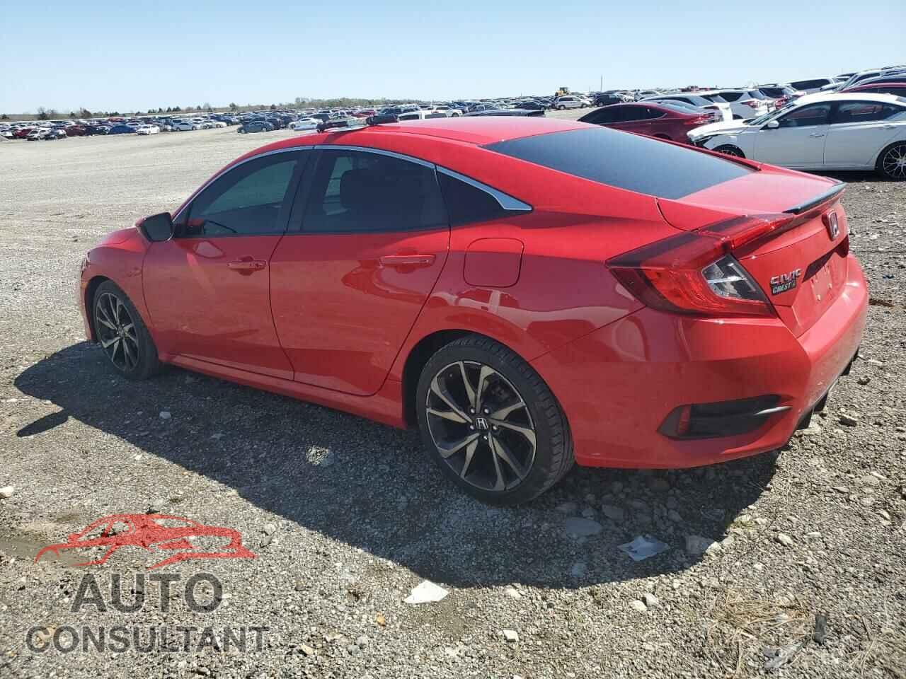 HONDA CIVIC 2019 - 2HGFC2F80KH604206