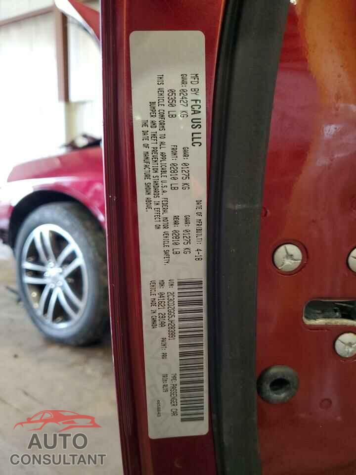 DODGE CHALLENGER 2018 - 2C3CDZGG5JH283991