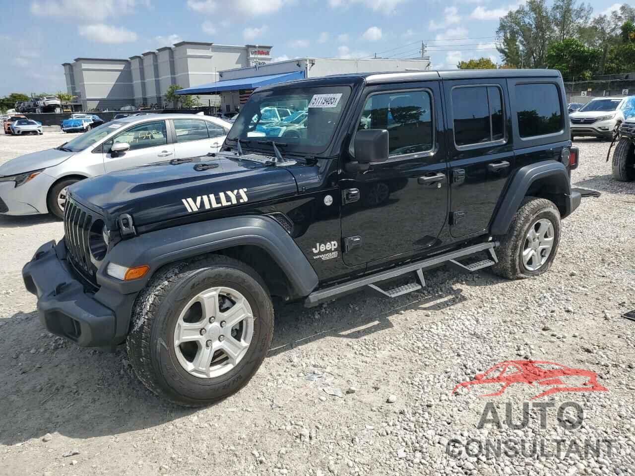 JEEP WRANGLER 2019 - 1C4HJXDG2KW570078