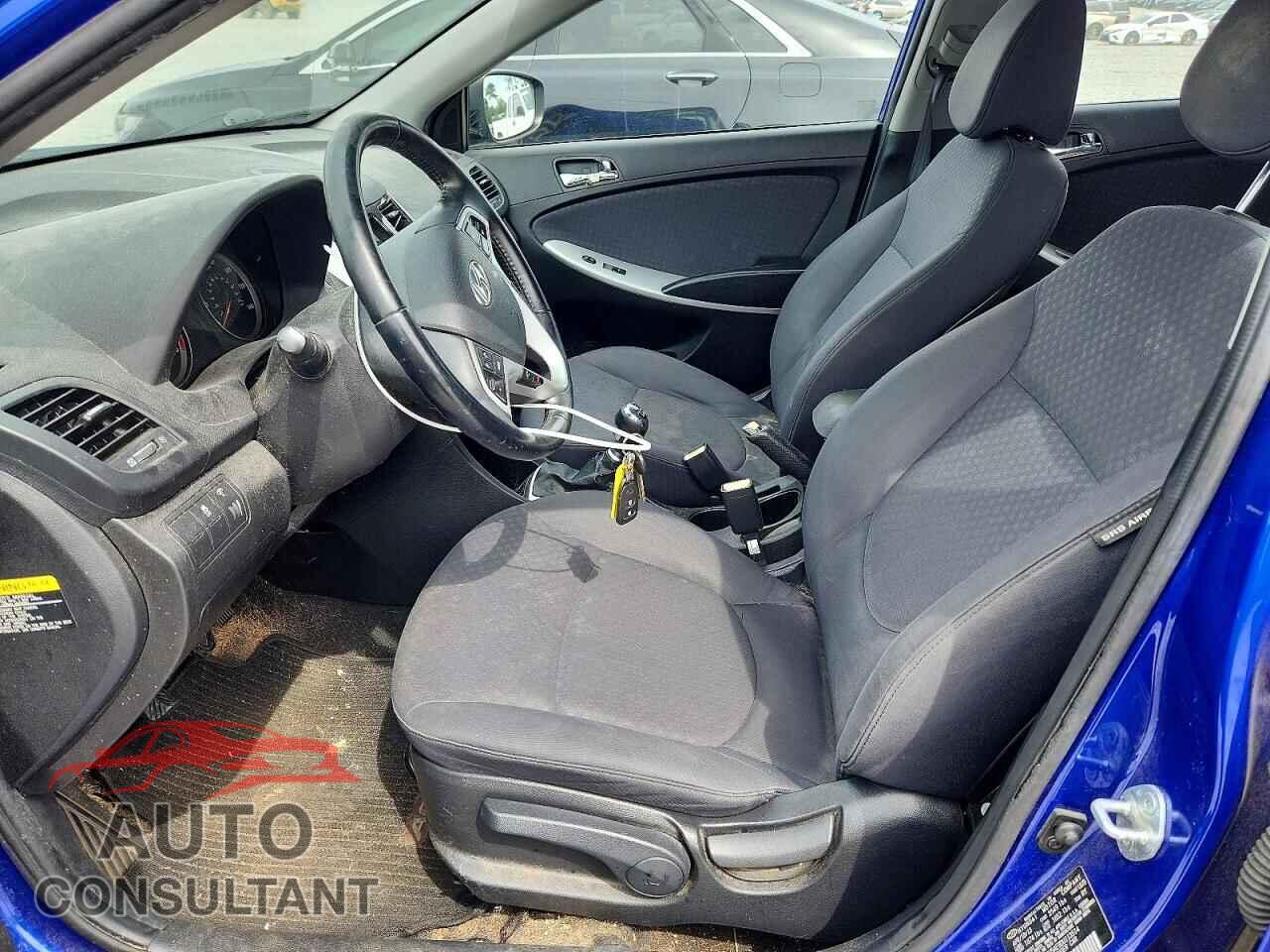 HYUNDAI ACCENT 2013 - KMHCU5AE9DU113514