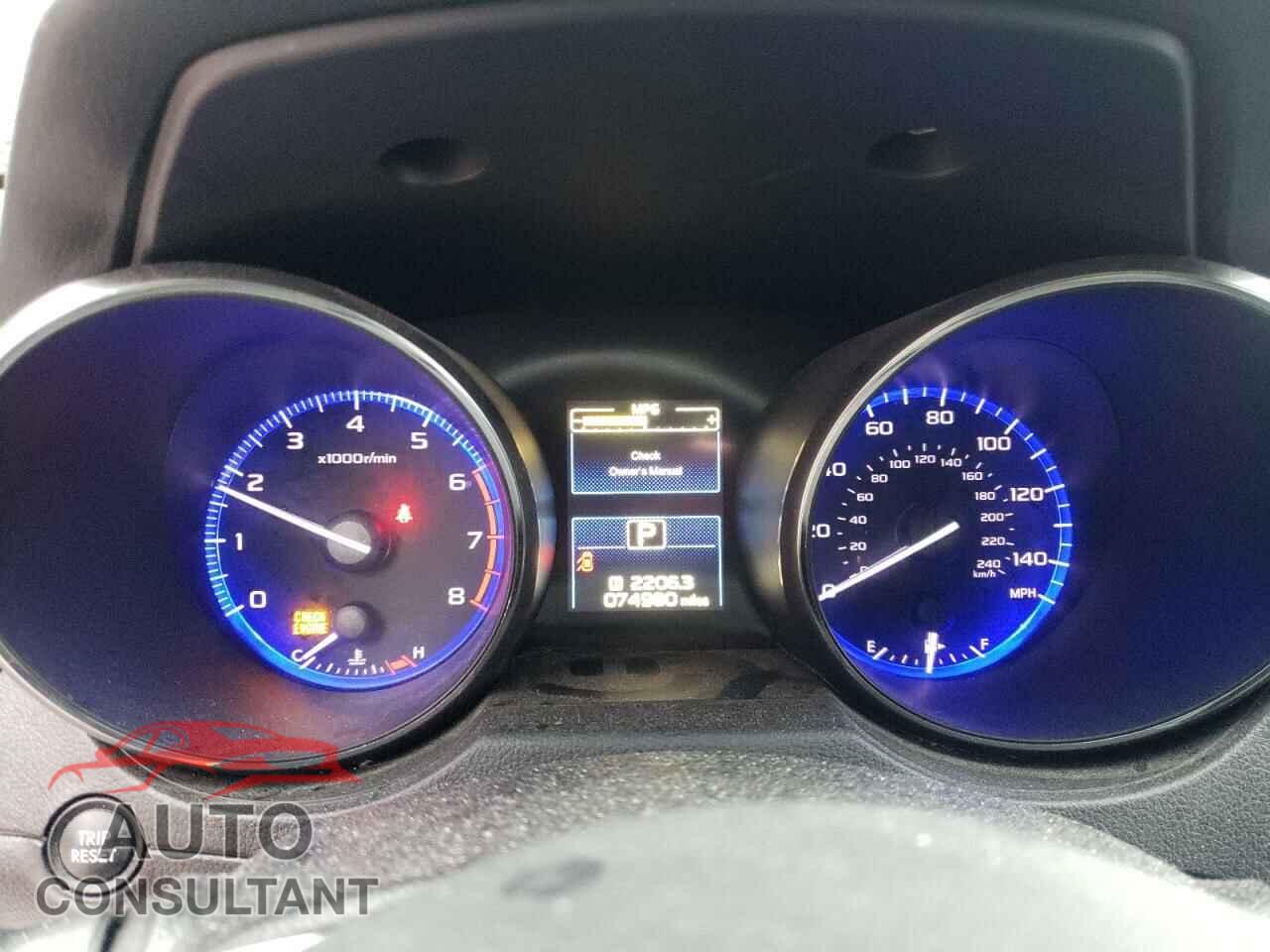 SUBARU OUTBACK 2017 - 4S4BSADC8H3276364
