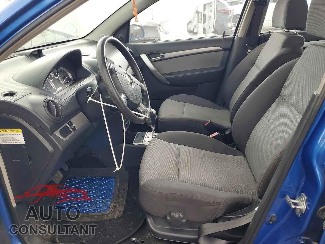 CHEVROLET AVEO 2009 - KL1TD66E99B672770