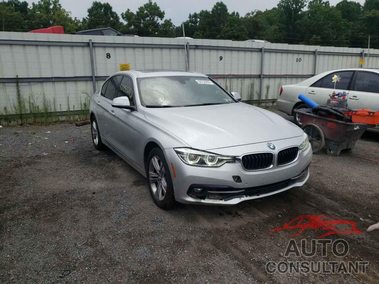 BMW 3 SERIES 2017 - WBA8D9G36HNU62540