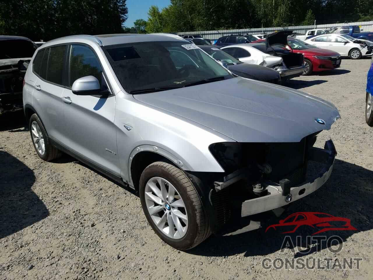 BMW X3 2016 - 5UXWX9C56G0D87957